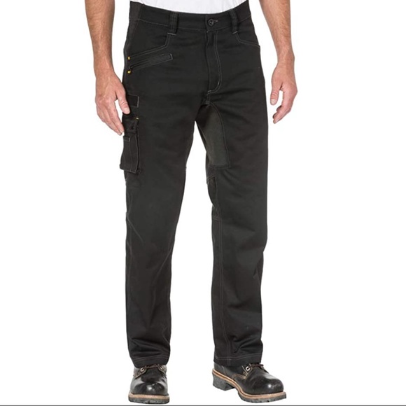 Caterpillar Pants Caterpillar Mens Operator Flex Trouser Black 34 X